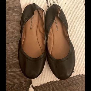 Lucky brand black ballet flats